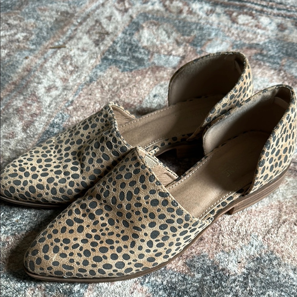 Catherine maladrino leopard mule slides